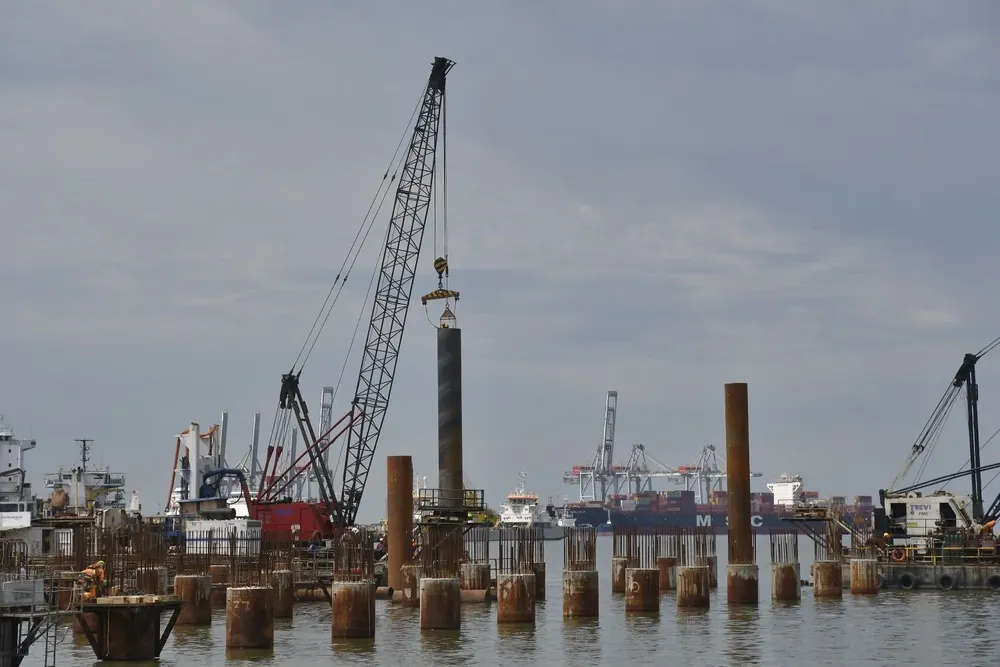 Archivo, 2020. El puerto en la zona de Capurro