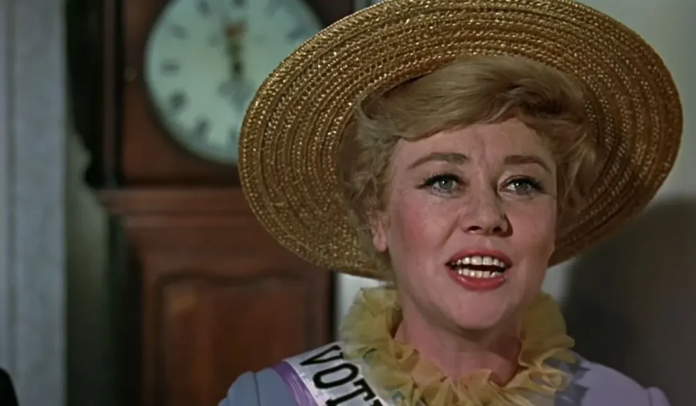 Glynis Johns en Mary Poppins