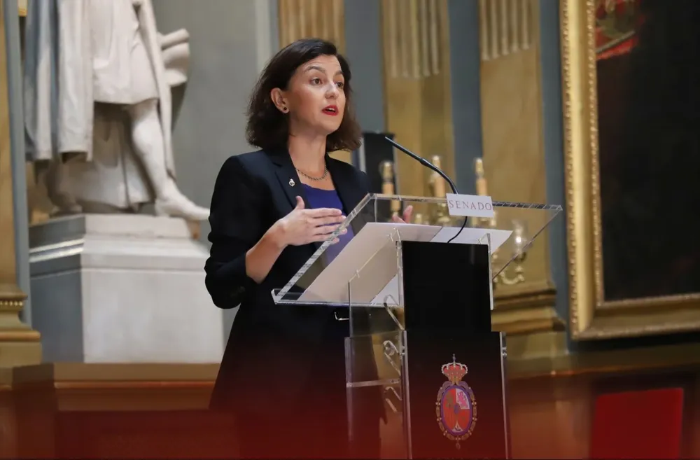 La portavoz del PSOE en el Senado, Eva Granados.