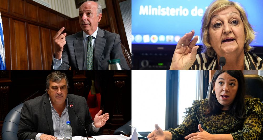 Javier García, Sergio Botana,&nbsp; Liliam Kechichian y Bettiana Díaz