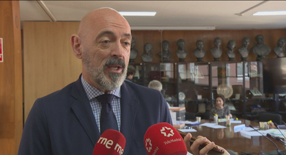 El rector de la Universidad Complutense de Madrid, Joaquín Goyache.