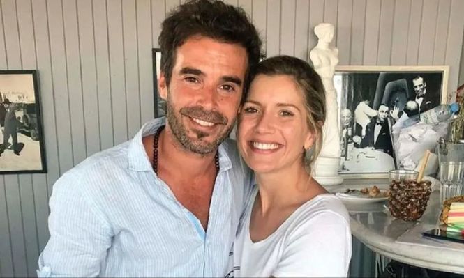 Laurita Fernandéz y Nicolás Cabré