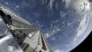 Satélite de Starlink.