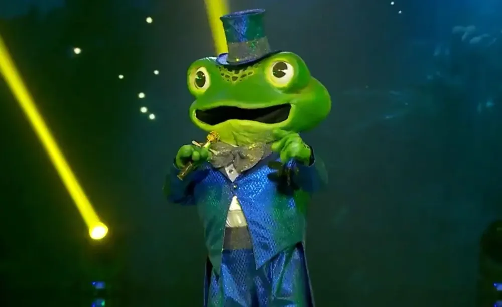 Sapo, el personaje descubierto este jueves en La máscara