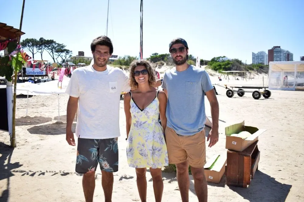 Federico Fantoni, AMorina Baggi y Juan Manuel Parodi