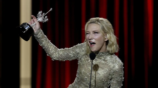 Cate Blanchet, la actriz australiana homenajeada en el festival de San Sebastián.