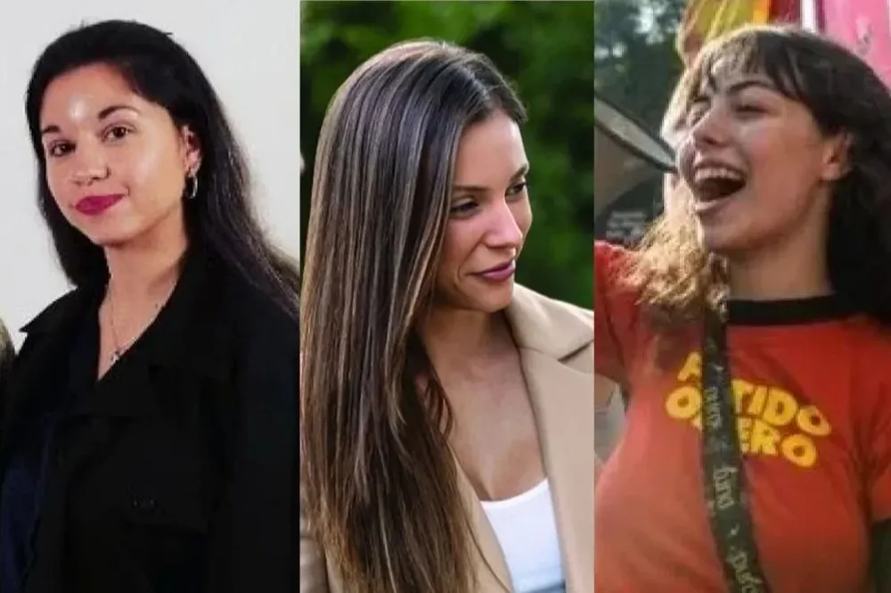 Valentina Marchetti, Macarena Posse y Serena Burkhardt y Serena y