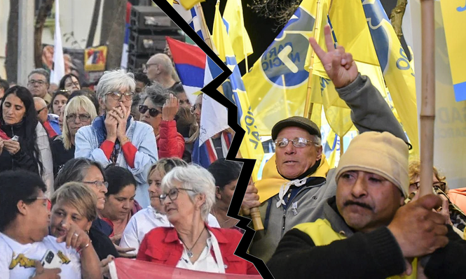 La grieta en la intención de voto