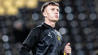 Germán Barbas ya debutó con la Primera de Peñarol