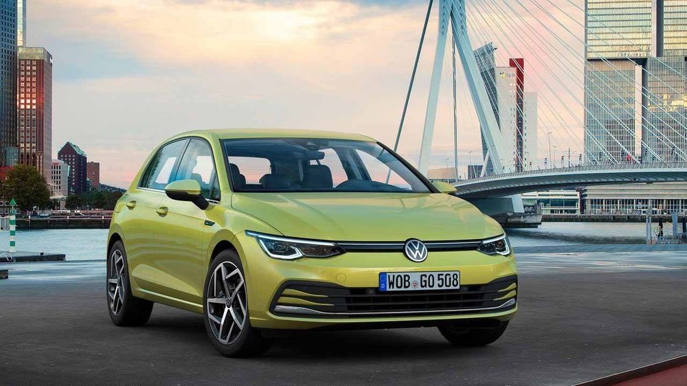 Un vehículo Volkswagen Golf&nbsp; modelo 2020