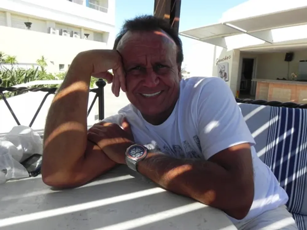 El humorista, en Punta