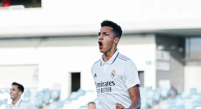 Álvaro Rodríguez volvió a facturar para Real Madrid Castilla