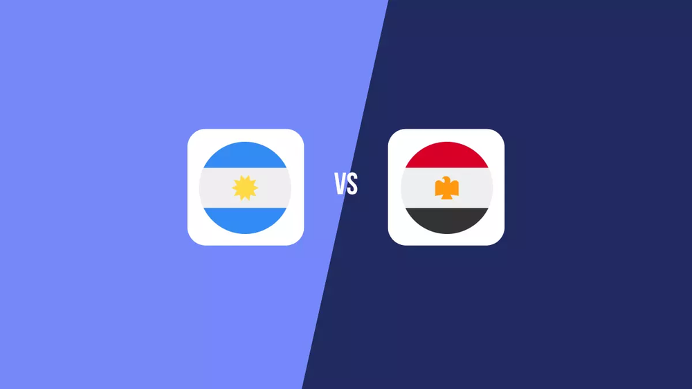 Argentina vs. Egipto EN VIVO