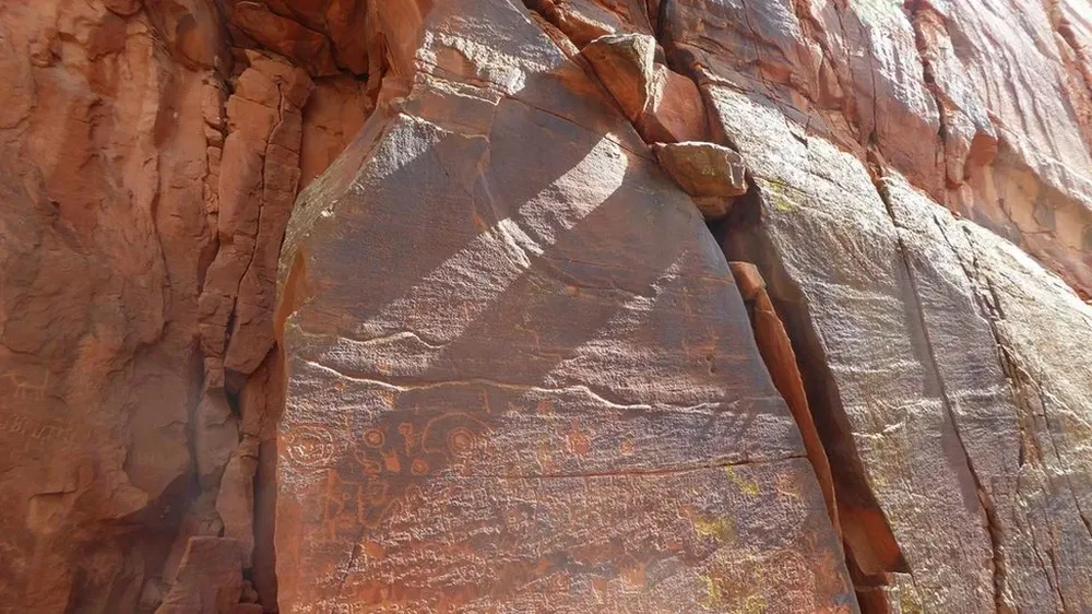 Las piedras del Parque Nacional de Coconino indican con exactitud la llegada de una nueva estación del año.