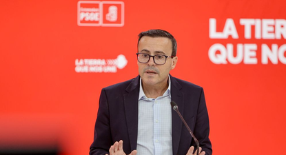 El líder del PSOE de Extremadura, Miguel Ángel Gallardo