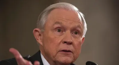 Jeff Sessions, en su audiencia de confirmación en el Congreso estadounidense
