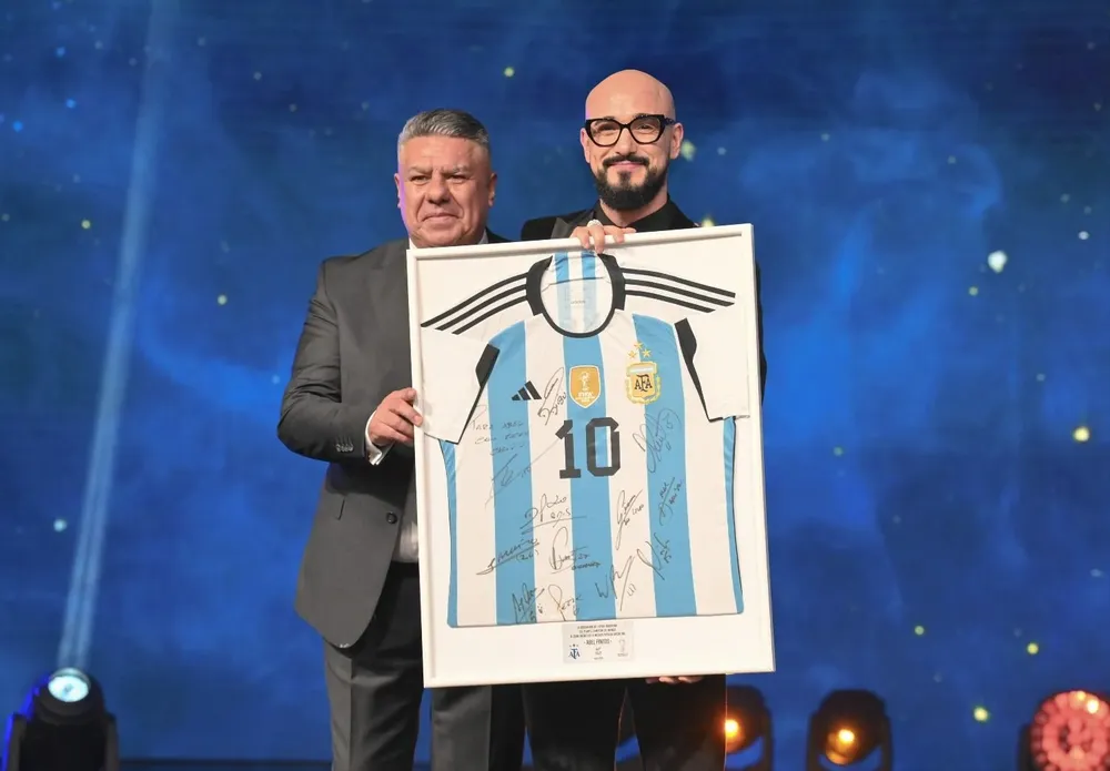 Abel Pintos y Claudio Tapia