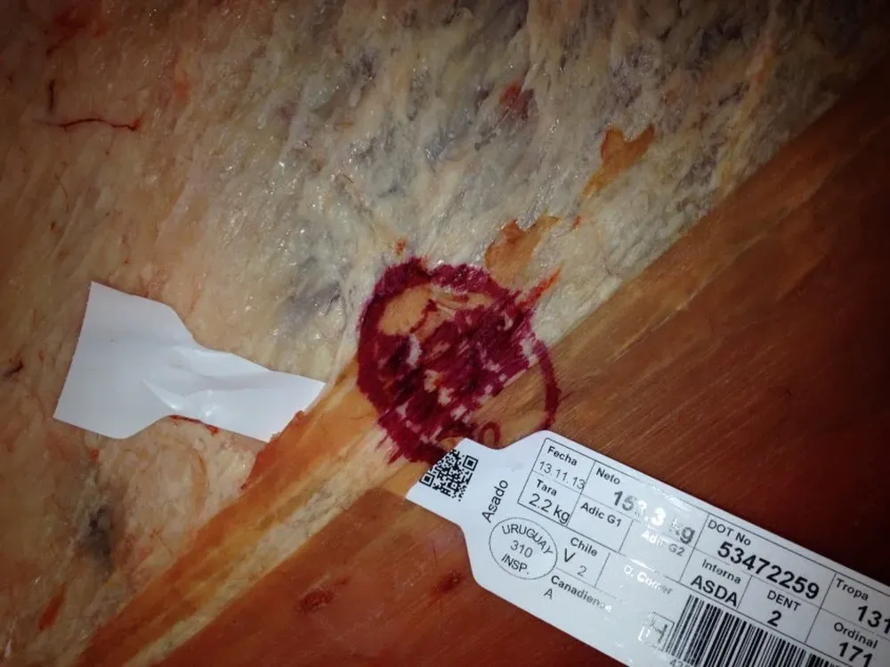 Los embarques de carne de vacuno siguen siendo la enorme mayoría de las colocaciones.