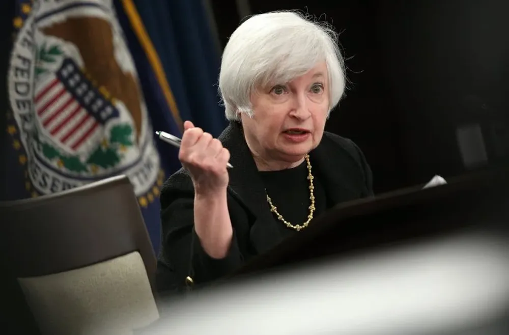 La presidenta de la Reserva Federal, Janet Yellen