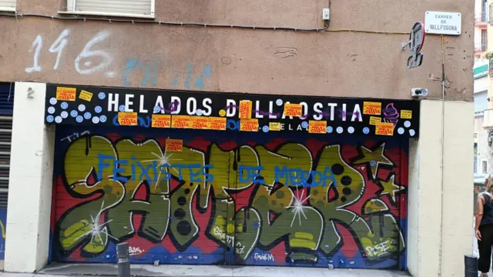 &nbsp;Ataque xenófobo en Barcelona: lo que ocurrió en la heladería argentina Dellaostia.