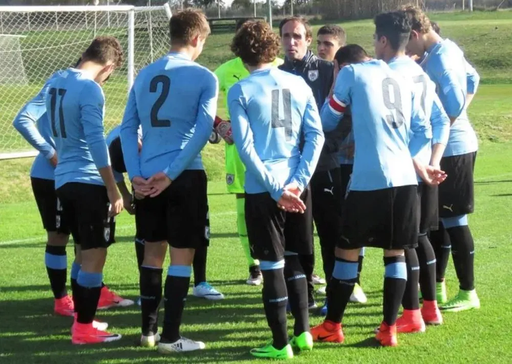 Diego Demarco con la sub 15