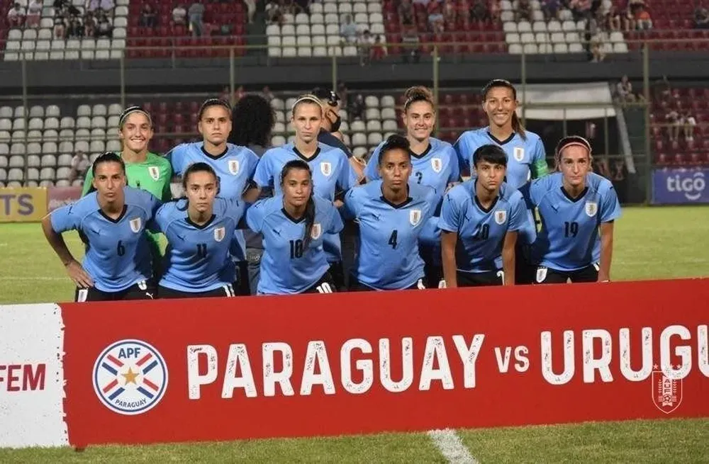 Selección uruguaya que enfrentó a Paraguay en febrero