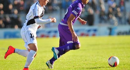 El festejo del primer empate de El Tanque Sisley en el desierto Parque Viera