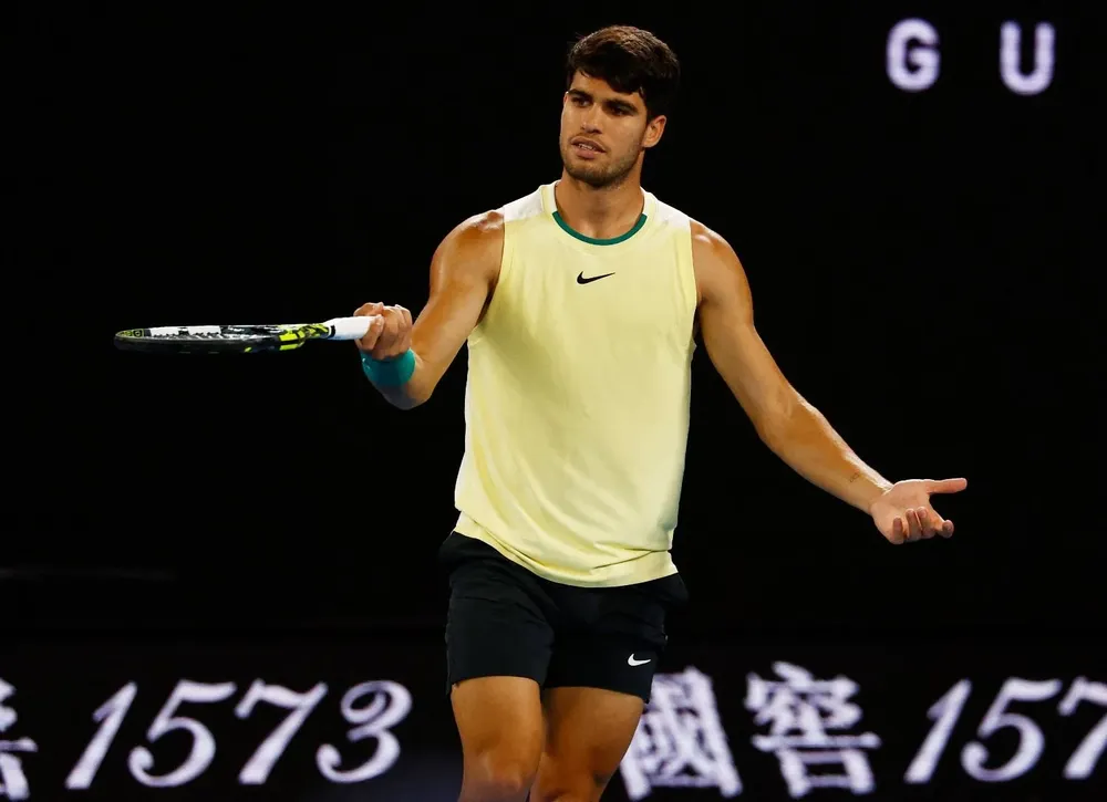 Alcaraz se despide de Australia.