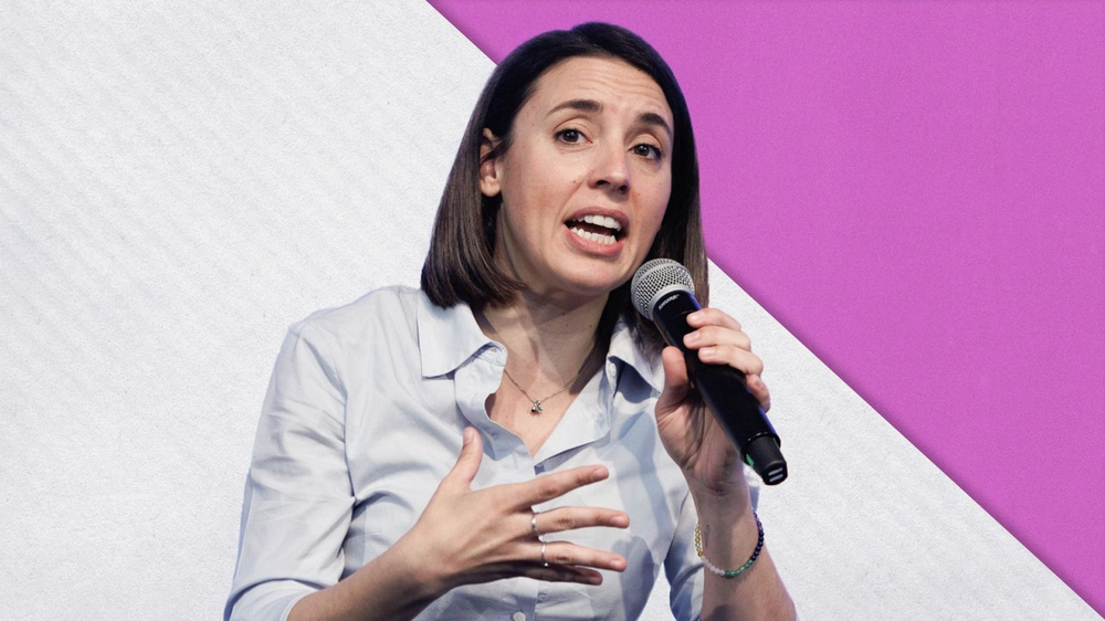 La Eurodiputada por Podemos, Irene Montero.