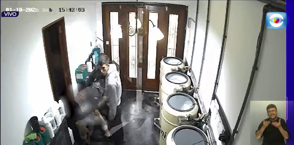 Las imágenes de la rapiña en Villa Muñoz