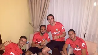 Godín se sumó a la pretemporada de Atlético Madrid