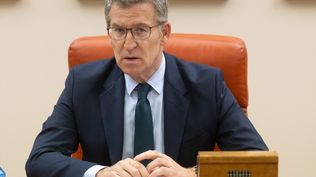 El líder del PP, Alberto Núñez Feijóo.