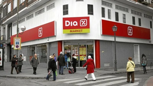 Un supermercado de la cadena española DIA