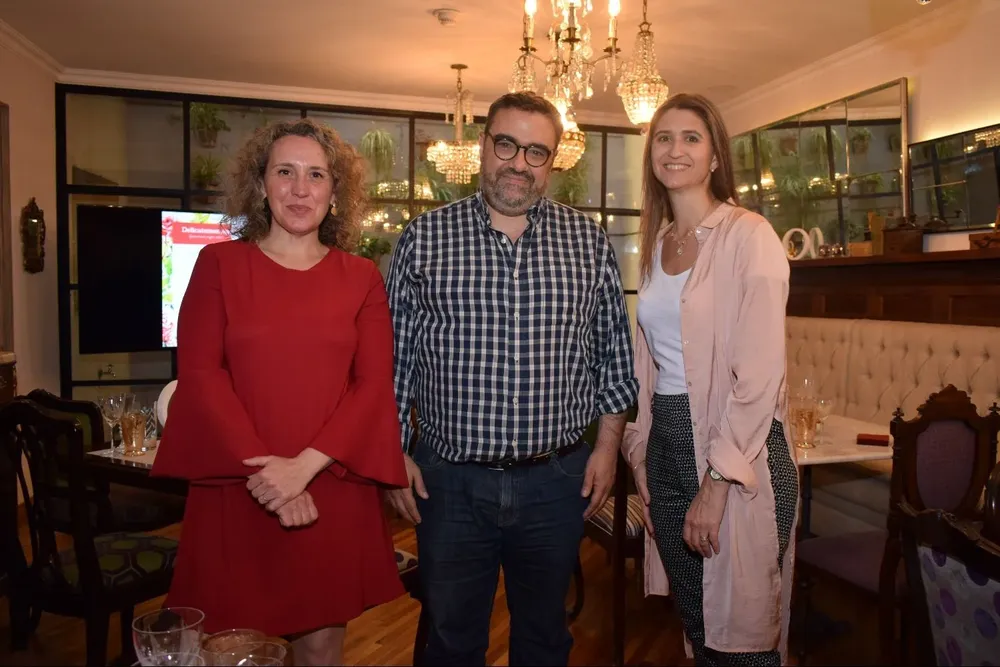 Alva Sueiras, Jaime Clara y Ana Inéz Maranges