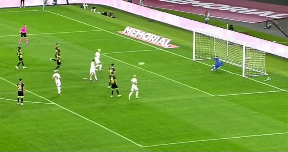 El penal que erró Icardi