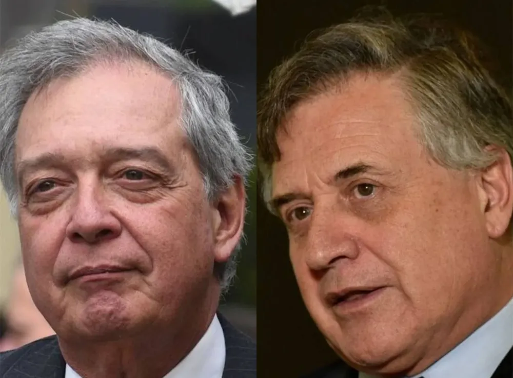Fernando Mattos y Omar Paganini, ministros de Ganadería e Industria