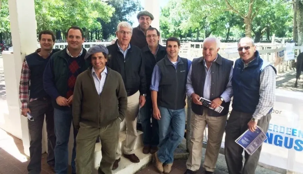 Integrantes de las cabañas y del escritorio en Santa Bernardina