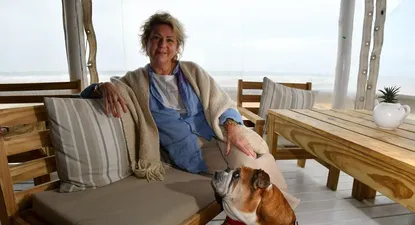 El parador está hace dos décadas en la parada 20 de la Brava