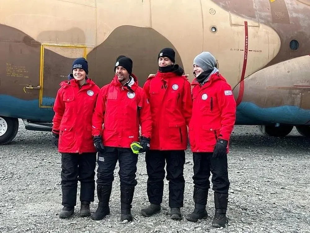 La imagen de Lacalle Pou junto a sus hijos