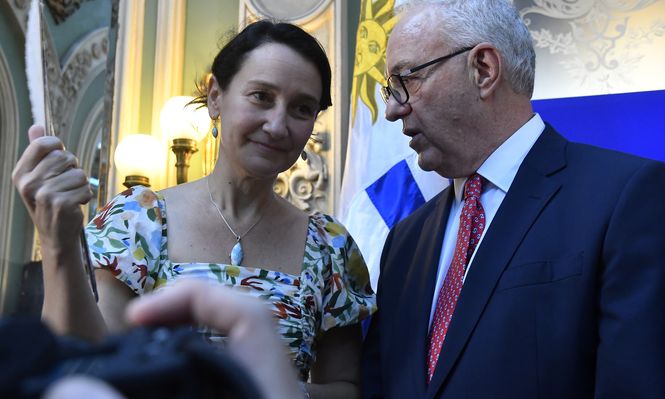 Valeria Csukasi y Mario Lubetkin