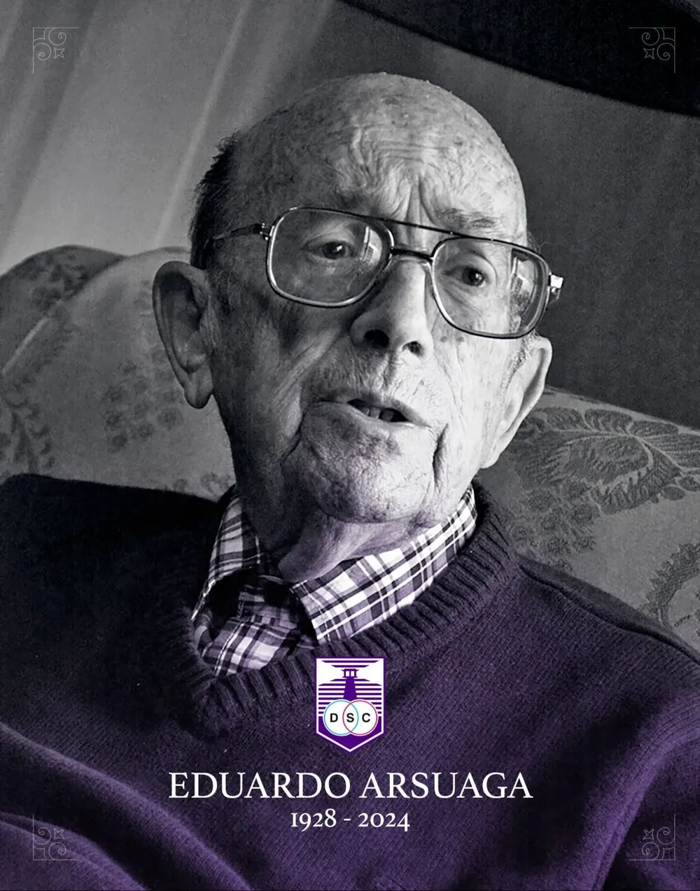 Eduardo Arsuaga murió este domingo a los 96 años