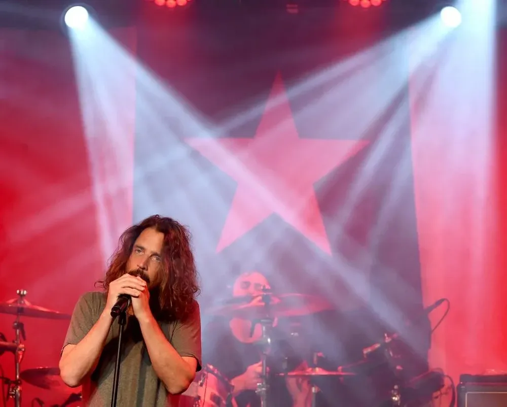 Chris Cornell durante un concierto en Los Ángeles en enero de 2017.