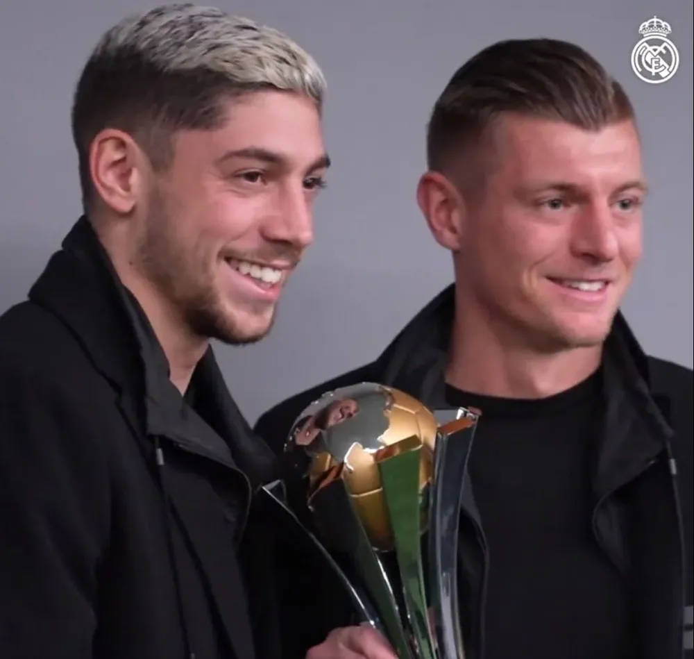 Federico Valverde y Toni Kroos&nbsp;