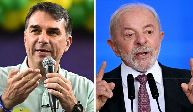 Flávio Bolsonaro  y Luiz Inácio Lula da Silva se disputan la presidencia de Brasil.