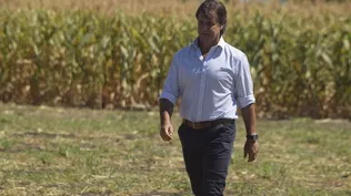 Lacalle Pou llegó a Soriano para participar de la Expoactiva.