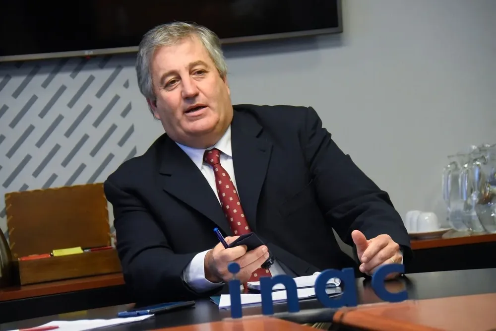 Conrado Ferber, presidente del INAC.