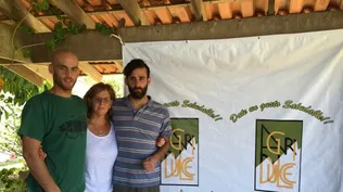 Rodrigo Luzardo, Patricia Fazzio y Marcos Luzardo