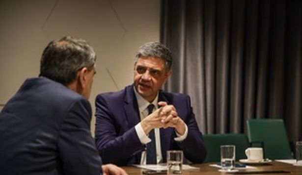 Jorge Macri, en Madrid, en diálogo con El Observador España.