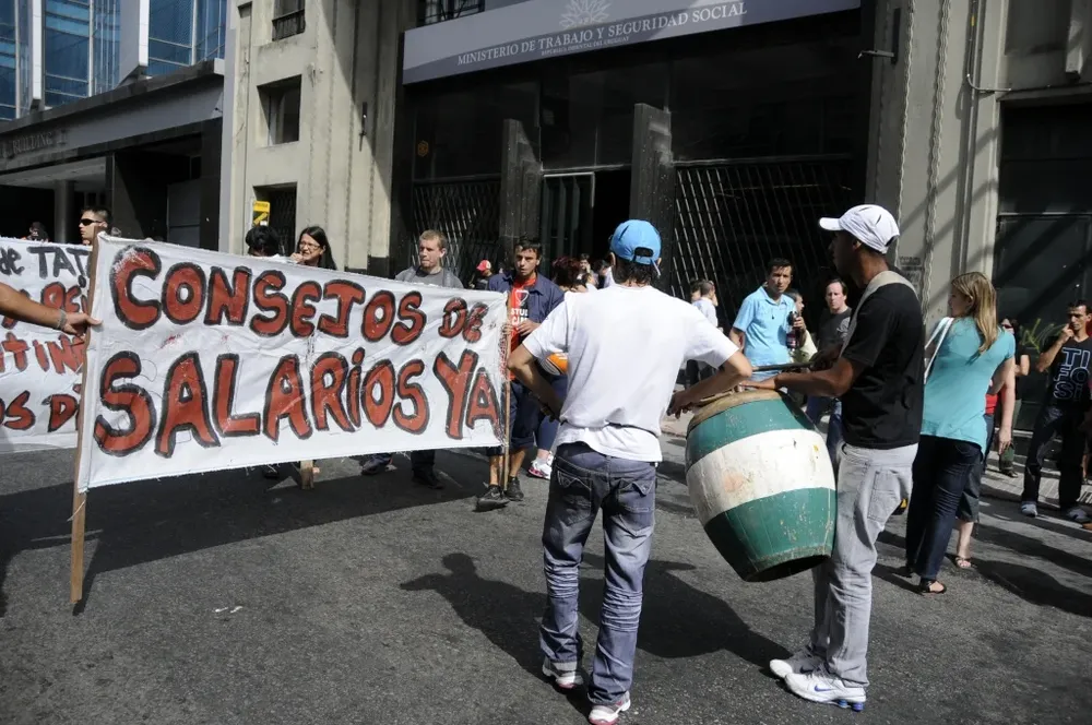 La mayoría de los conflictos en abril fueron por reclamos salariales