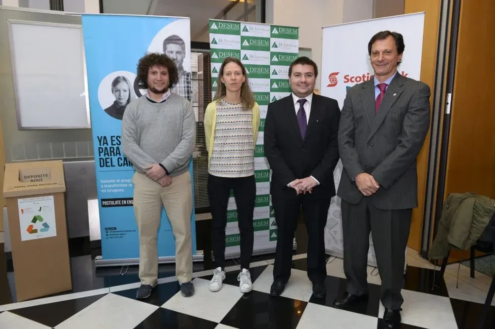 Juan Martín Fernández, Lucía Beloqui, Pablo Marroche y Diego Masola